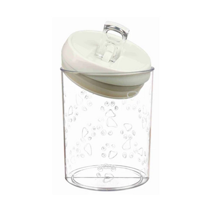 Trixie Storage Jar Plastic Transparent / White