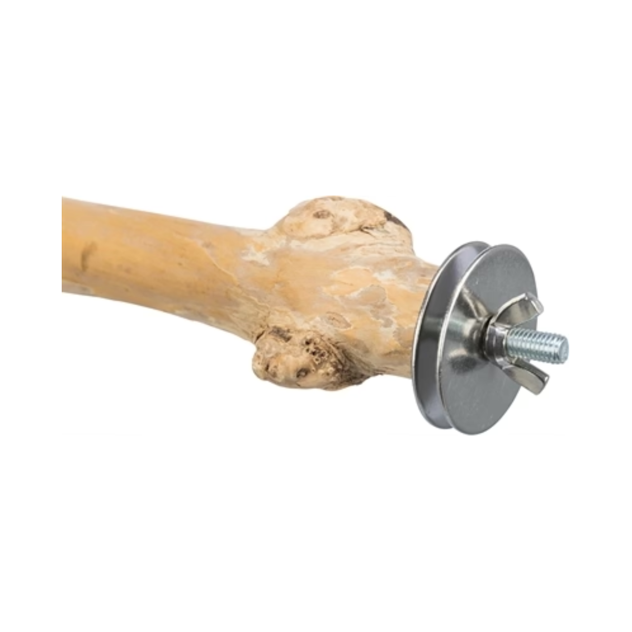 Trixie Perch with Screw Mount Coffee Wood