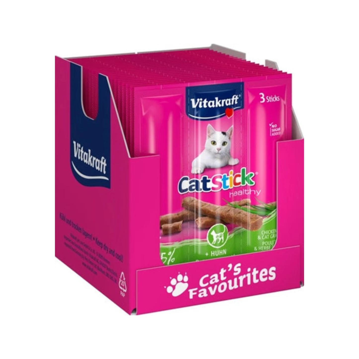 Vitakraft Cat-Stick Mini Chicken / Cat Grass