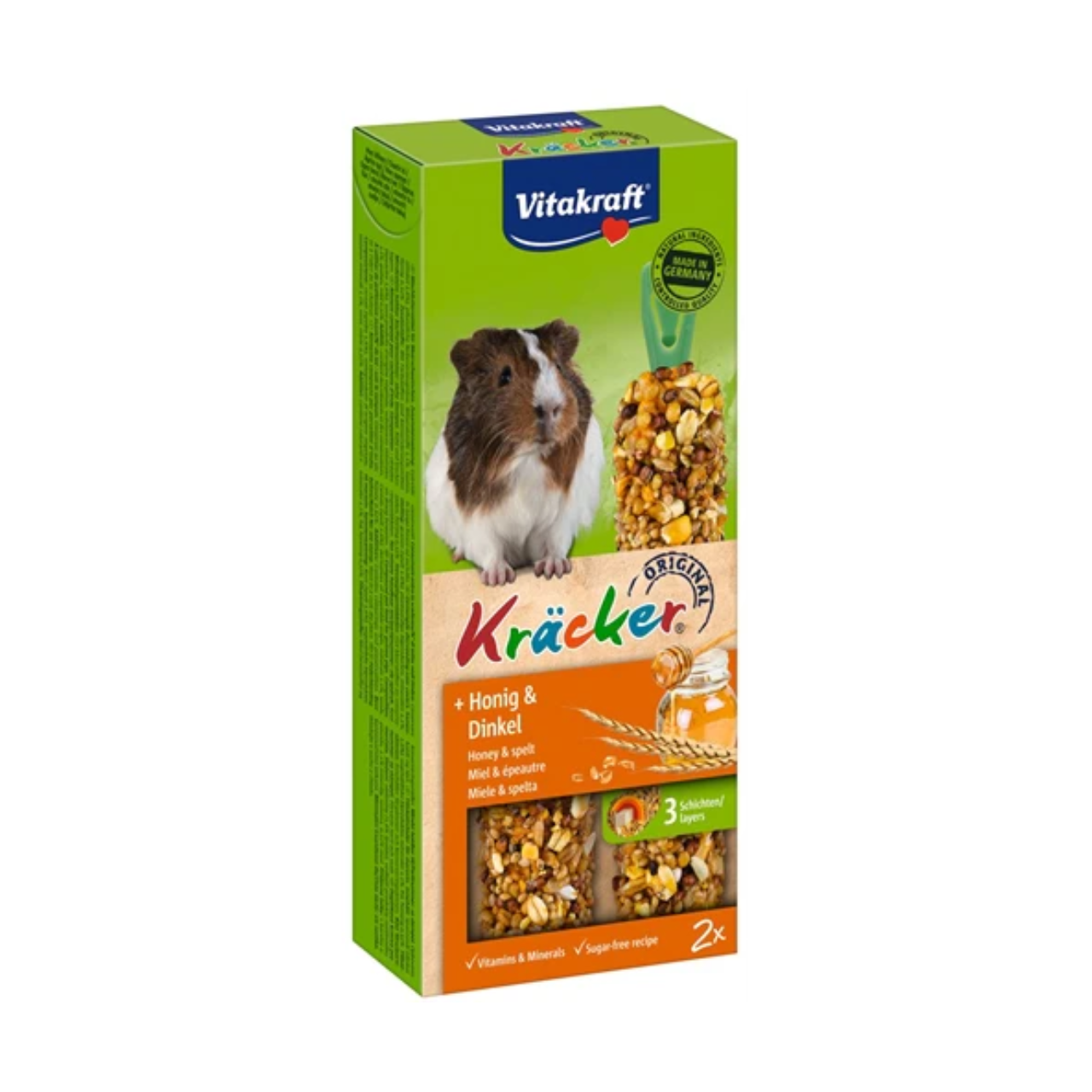 Vitakraft Guinea Pig Kracker Honey 
