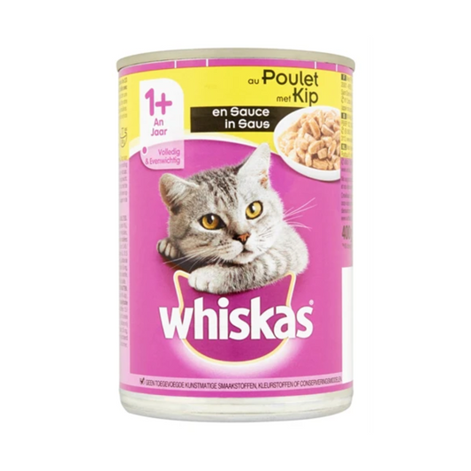 Whiskas Canned Adult Chunks in Gravy Chicken