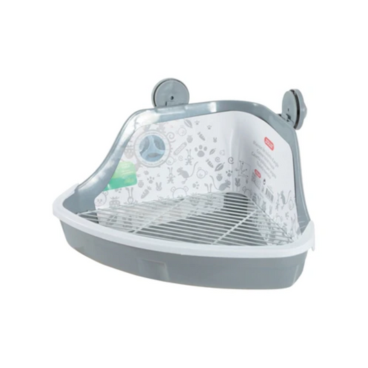 Zolux Corner Toilet Rodent Gray