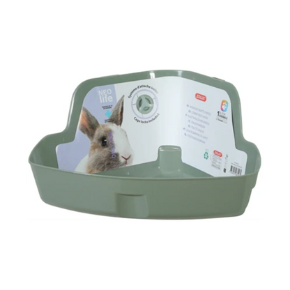 Zolux Neolife Corner Toilet Rabbit Green