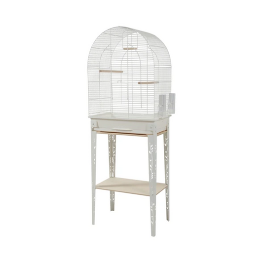 Zolux Birdcage Patio With Stand White