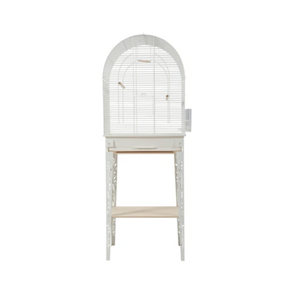 Zolux Birdcage Patio With Stand White