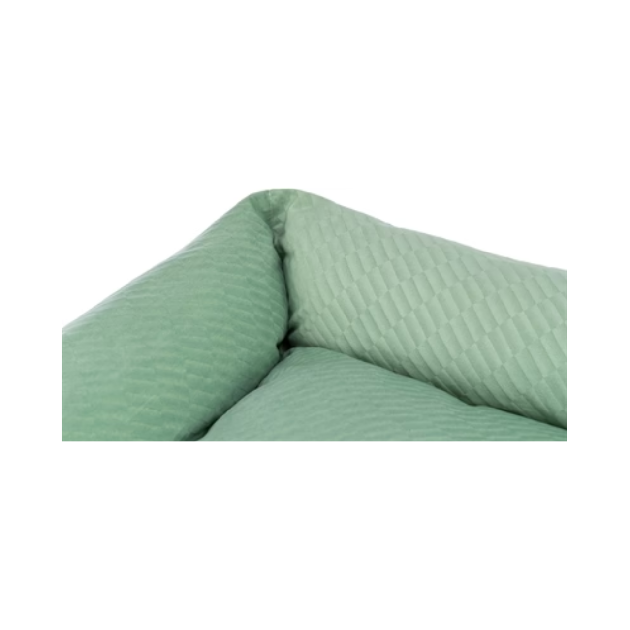 Trixie Dog Basket Alena Square Sage Green